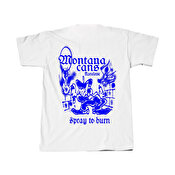 Montana Cans Spray to Burn T-shirt, White
