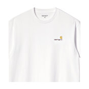 Carhartt WIP S/S American Script T-Shirt, White