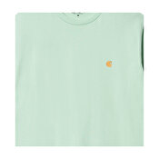 Carhartt WIP L/S Chase T-Shirt, Pale Spearmint / Gold