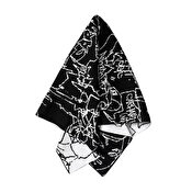 Carhartt WIP Blinkerfluid Bandana, Black/Wax