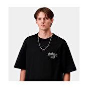 Carhartt WIP S/S Blackletter T-Shirt, Black