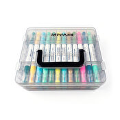 Miya Acrylic Dual Nib Marker 36pcs