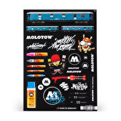 Molotow Sticker sheet A4