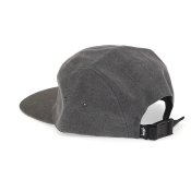 Stussy Washed Oxford Canvas Camp Cap, Black
