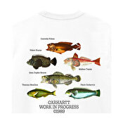 Carhartt WIP S/S Fish T-Shirt, White