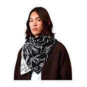Carhartt WIP Blinkerfluid Bandana, Black/Wax