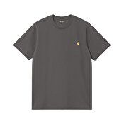 Carhartt WIP S/S American Script T-Shirt, Graphite