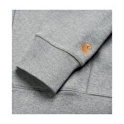 Carhartt WIP Hooded Chase Jacket, Grey Heather/Gold