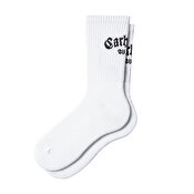 Carhartt WIP Onyx Socks, White / Black