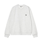 Carhartt WIP Mack Sweat, Ash Heather/Black