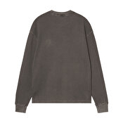 Carhartt WIP L/S Vista Waffle T-Shirt, Black