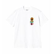 Carhartt WIP S/S Stacked Grapes T-Shirt, White