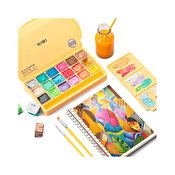 Himi Gouache Paint Set, 12ml/12colors, Metallic