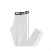 Adidas W 3-Stripes Leggings, M Grey Heather material