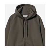 Carhartt WIP Hooded Chase Jacket, Shungite/Gold