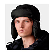 Carhartt WIP Ardon Ear Guard Cap, Black/Shady Grey