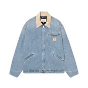 Carhartt WIP OG Detroit Jacket, Blue/Dusty H Brown