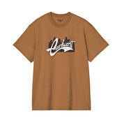 Carhartt WIP S/S Boogie Night T-Shirt, WIP H Brown
