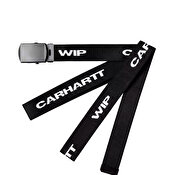 Carhartt WIP Chapter Script Belt, Black