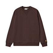 Carhartt WIP Chase Sweat, Palisander/Gold