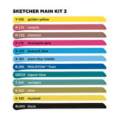 Molotow Sketcher 12-set Main Kit 3