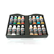 Createx Airbrush Colors Transparent Beginners Case