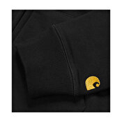 Carhartt Hooded Chase Jacket, Black / Gold