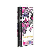 Chameleon Pack of 5 Pens Floral Tones Set