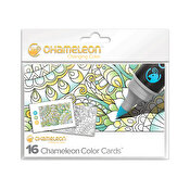 Chameleon Color Cards Embossed - Floral Patterns