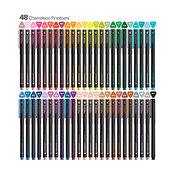 Chameleon 48 Fineliner Pen Brilliant Colors Set