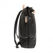Enter TOP zip Backpack, Black Tarpaulin