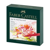 Faber-Castell PITT Artist Pen B studio Box 24 Set