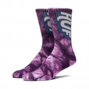 HUF Aid Crew Sock, Purple