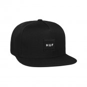 HUF Box Logo Snapback SU16, Black