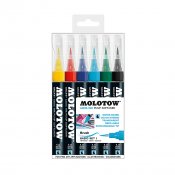 Molotow Grafx Aqua Ink Basic-Set 1, 6-set