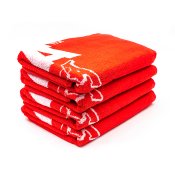 Montana Cans Beach Towel, Red