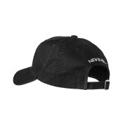 New Black Signature Baseball Cap, Sun Black