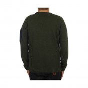 Penfield Ralston Knitted Vneck Sweater, Lichen
