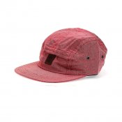 Qhuit Square 5-Panel, Red