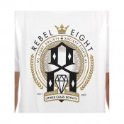 Rebel8 Lower Class Royalty Tee, White