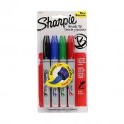 Sharpie Brush Tip, 4set