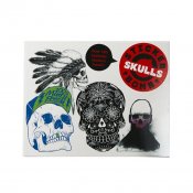 Sticker Bomb Skulls