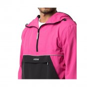 Stussy Reflective Sports Pullover, Berry