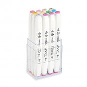 TOUCH Twin Marker Brush Set 12, Pastel Colors