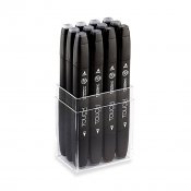 TOUCH Twin Marker Set 12, Cool Grey