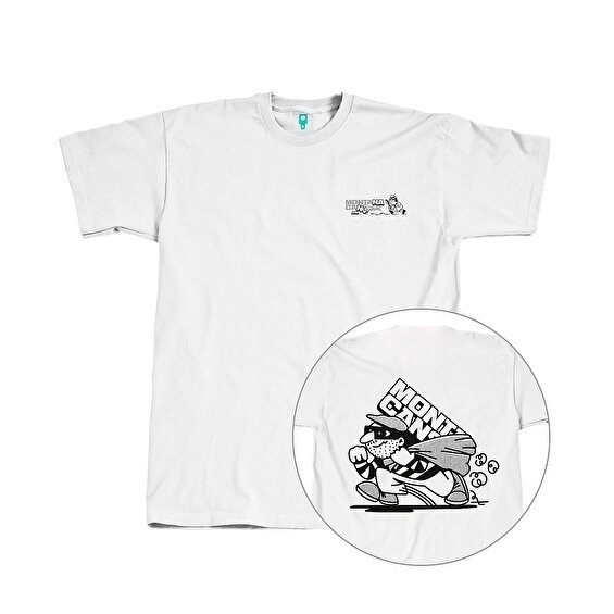 Montana Cans Burglar T-shirt, White
