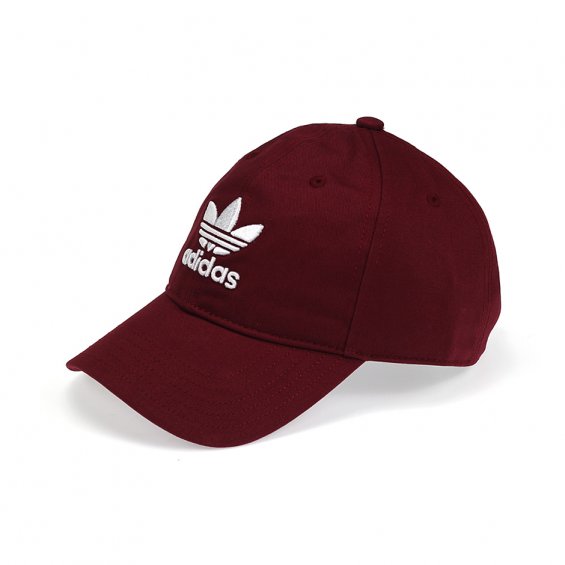 Adidas Originals Trefoil Cap, Burgundy