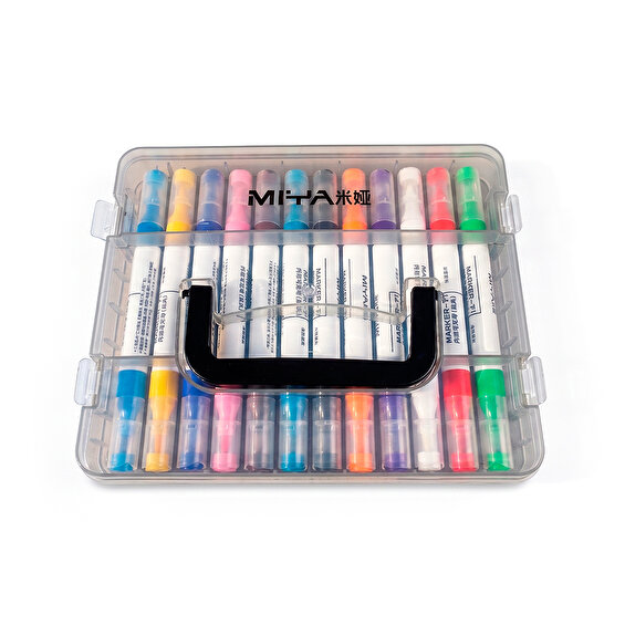 Miya Acrylic Dual Nib Marker 12pcs