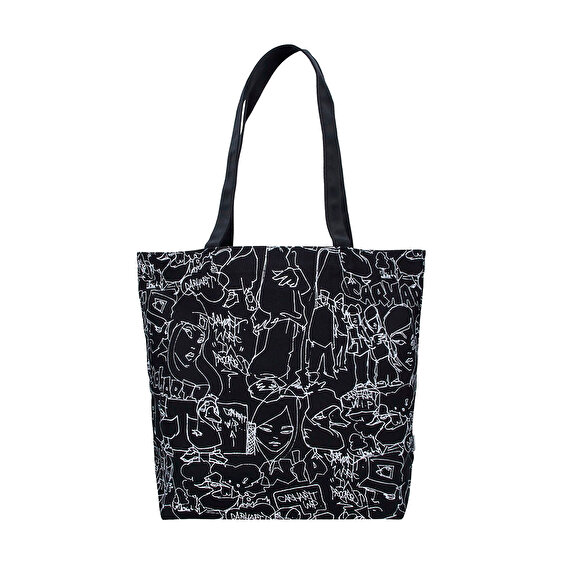 Carhartt WIP Blinkerfluid Tote, Blinkerfluid Print, Black