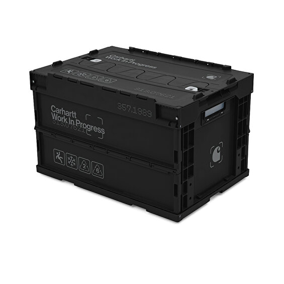 Carhartt WIP Boxed Foldable Container, Black/Grey